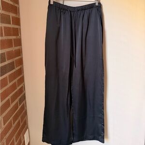 Abercrombie Satin Wide-Leg Pants